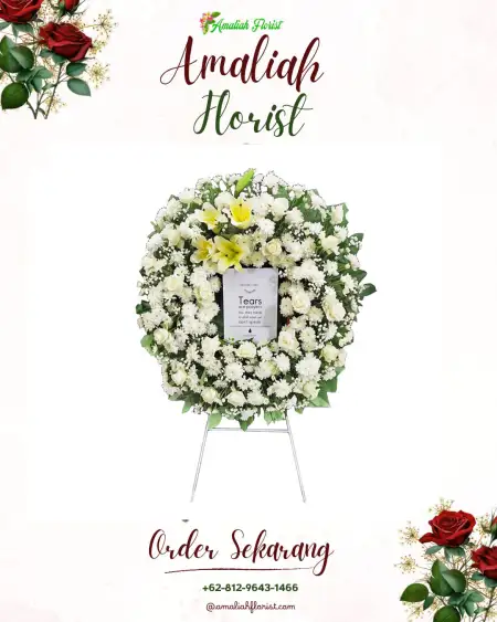 Krans Bunga Duka Outdoor Wedding Tangerang Selatan