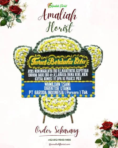 Papan Bunga Duka Outdoor Wedding Tangerang Selatan
