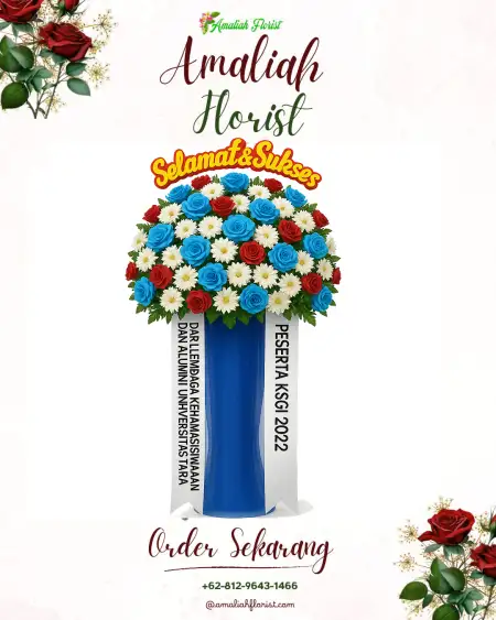 Standing Flowers Outdoor Wedding Tangerang Selatan
